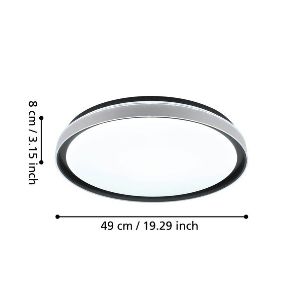 Must LED laevalgusti SELUCI - EGLO-image-2