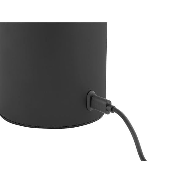 Must dimmerdatav LED lauavalgusti metallist/klaasist varjuga (kõrgus 29,5 cm) Camp - Leitmotiv-image-3