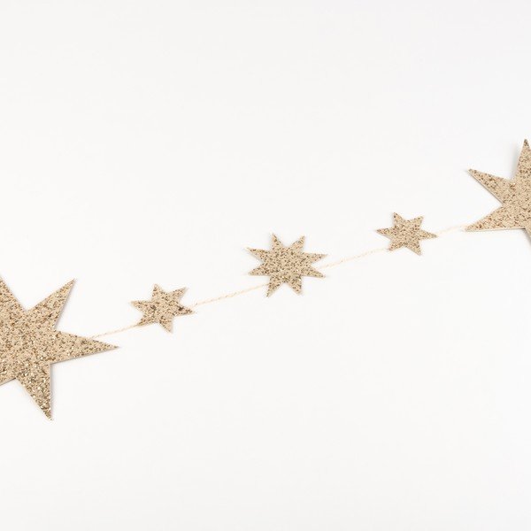 Garland Glitter Stars - Meri Meri-image-2