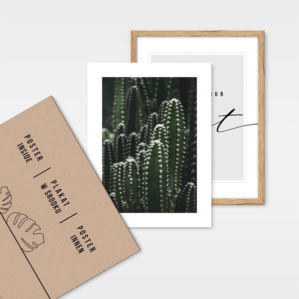 Plakatite komplekt raamides, 4 tk 32x42 cm -image-1