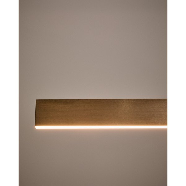 Hõbedane LED-ripplamp metallist varjuga Boadella - Kave Home-image-2