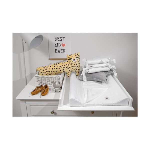 Lumivalge linane veekindel lapsevaip, 50 x 70 cm - BELLAMY-image-2