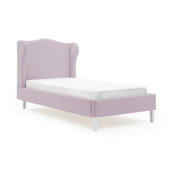Dětská fialová postel PumPim Lara, 200 x 90 cm