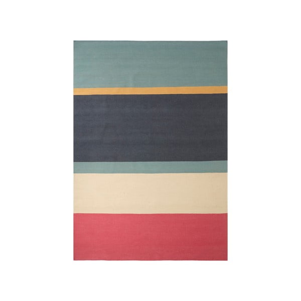 Ručně tkaný vlněný koberec Linie Design Lux, 80 x 150 cm
