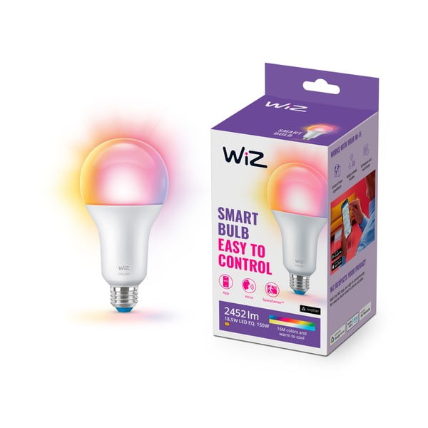 LED-nutipirn E27, 19 W - WiZ-image-2