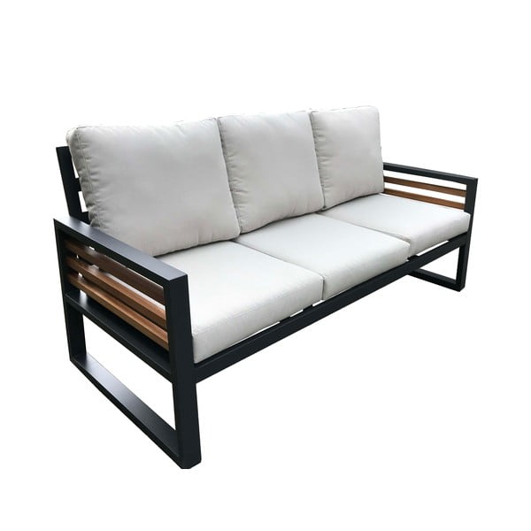 Hall alumiiniumist aiamööbli komplekt 5-le inimesele Colmar - Rojaplast-image-3