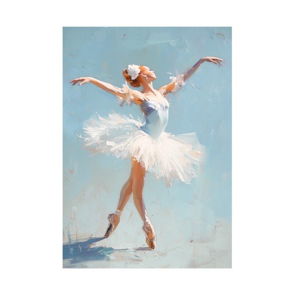 Käsitsi maalitud elementidega maal 70x100 cm Grace - Styler