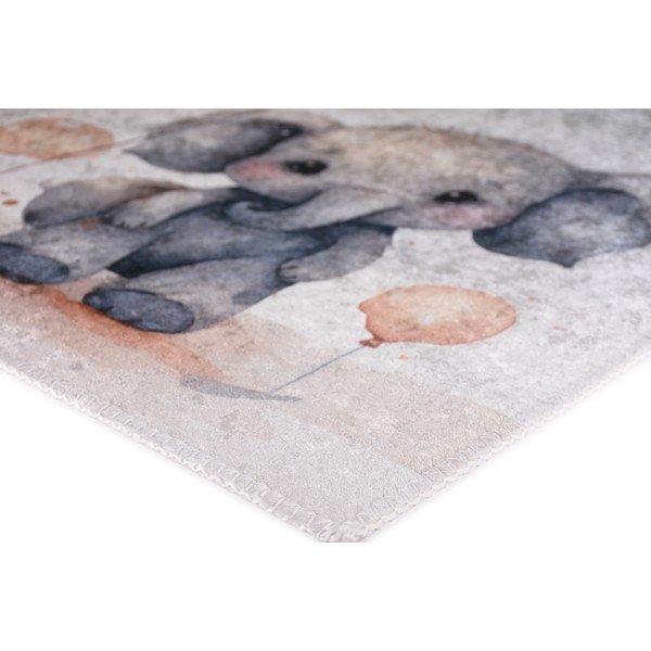 Helehall laste vaip 100x160 cm Baby Elephants - Vitaus-image-3
