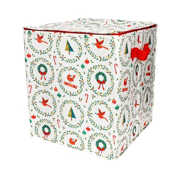 Riiete hoiukast taaskasutatud plastist 32x32x35 cm Classic Christmas - Rex London-image-2