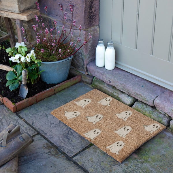 Kookoskiududest uksematt 40x60 cm Ghost - Artsy Doormats-image-3