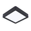 Must LED laevalgusti 16x16 cm FUEVA 5 - EGLO