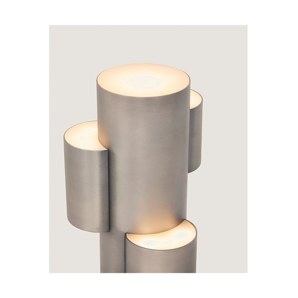 Hõbedane metallist hämardatav LED-laualamp (kõrgus 26,5 cm) Adrina - Kave Home-image-2
