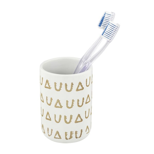 Beež keraamiline tass hambaharjade jaoks Avila - Wenko-image-2