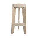 Naturaalset värvi tammepuidust jakkar Eli - Blomus