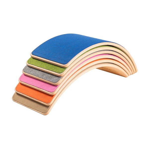 Hall/naturaalsest männipuidust tasakaalulaud 80x30x18 cm Montessori - Meowbaby-image-2