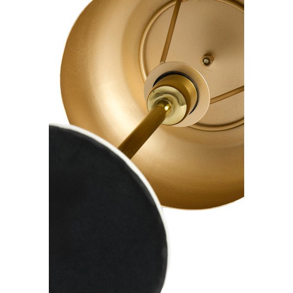 Oranž metallist varjuga laualamp (kõrgus 40 cm) Surin - Light & Living-image-3