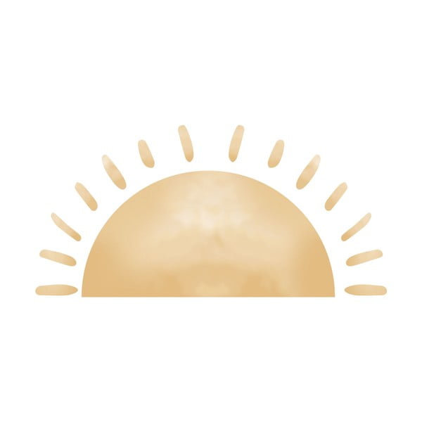 Laste seinakleebis 155x75 cm Watercolor Sun - Ambiance-image-2