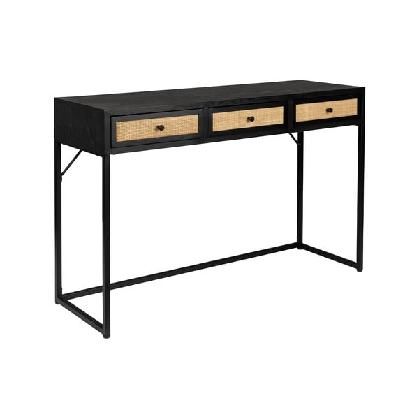 Must konsoollaud 40x120 cm Guuji - White Label-image-2