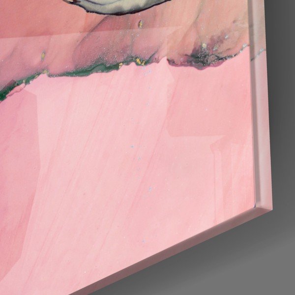 Klaasimaal roosi marmorist, 110 x 70 cm Pink Marble - Insigne-image-2