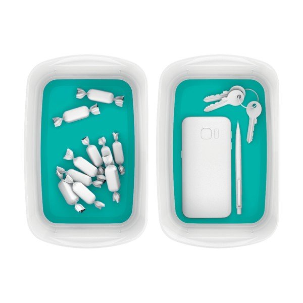 Valge-türkiissinine plastist hoiukarp MyBox - Leitz-image-2