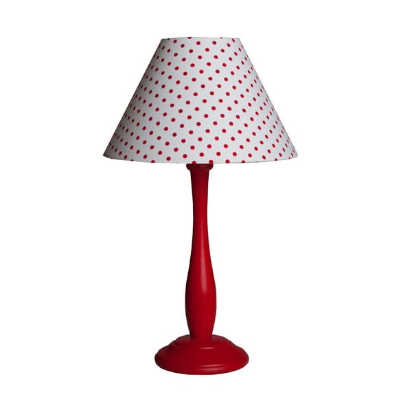 Stolní lampa Polka Dost Red