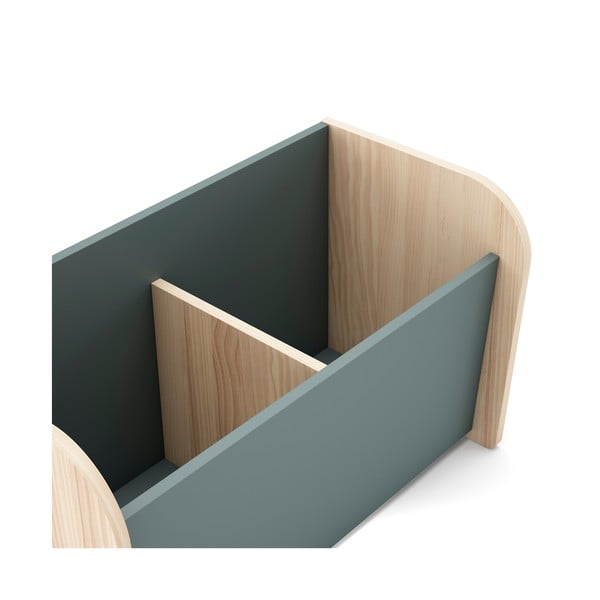 Hallikasroheline laste raamaturiiul 70x42x35 cm Esteban – Marckeric-image-4