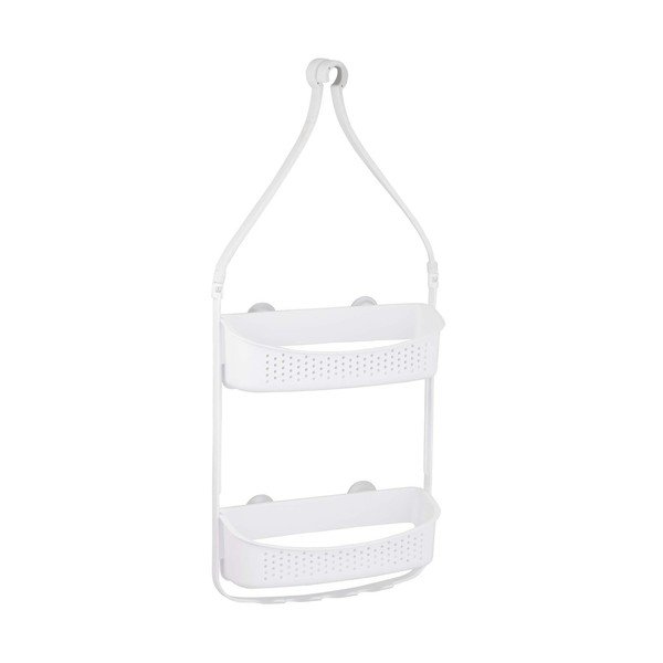 Mattvalge rippuv plastmassist vannitoariiul Vesper - douceur d'intérieur