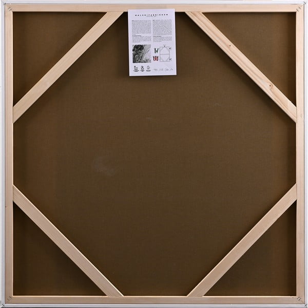 Maal 102x102 cm Confidential Green - Malerifabrikken-image-3