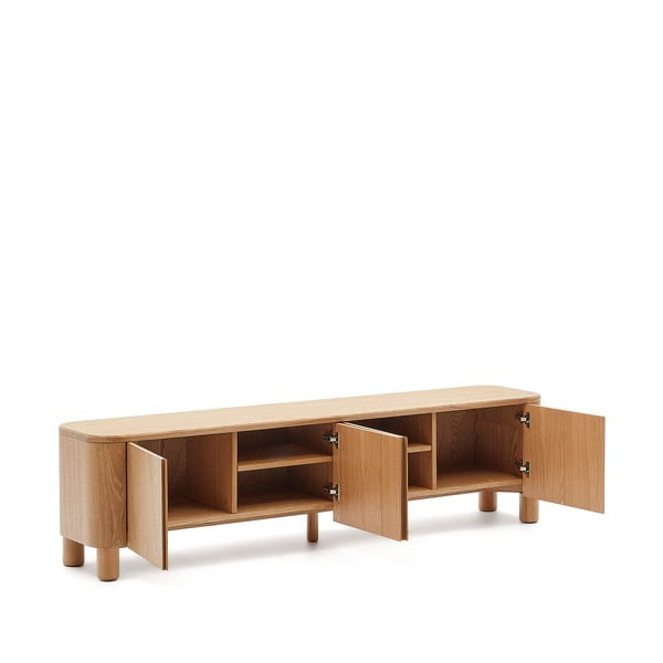 Saarepuidu spoonist TV-alus 200x52x40 cm Salaya - Kave Home-image-3