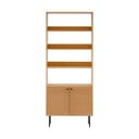 Tammespoonist raamaturiiul 80x200 cm Kyoto - House Nordic