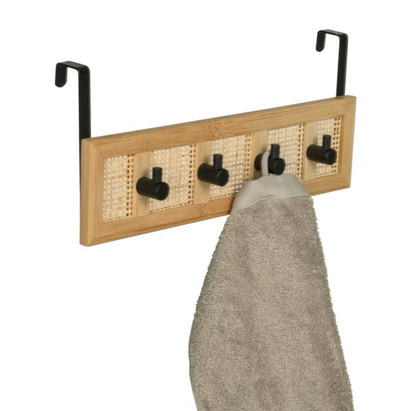 Rotangist uksehoidja naturaalses värvitoonis 33 cm Allegre - Wenko-image-4