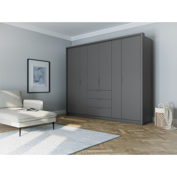 Hall riidekapp 255x217 cm Wells - Cosmopolitan Design-image-1