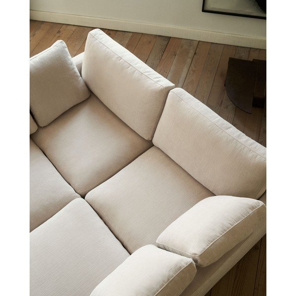 Kreem diivan 210 cm Gala - Kave Home-image-3