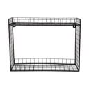 Mustast terasest riiul 40 cm Reja - PT LIVING