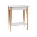 Valge konsoollaud, laius 65 cm Mimo - Ragaba