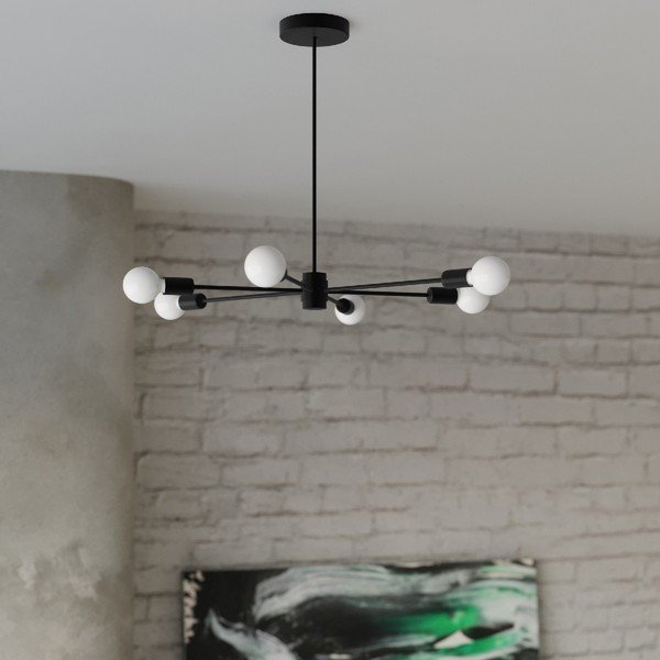 Must rippvalgusti 61x61 cm Benedett - Sollux-image-3