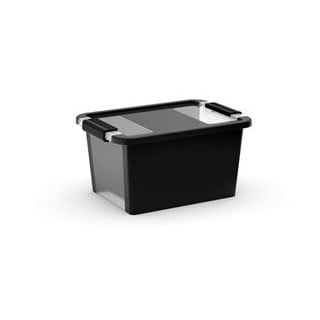 Must kaanega hoiukast 36,5x26x19 cm Bi-Box S - KIS