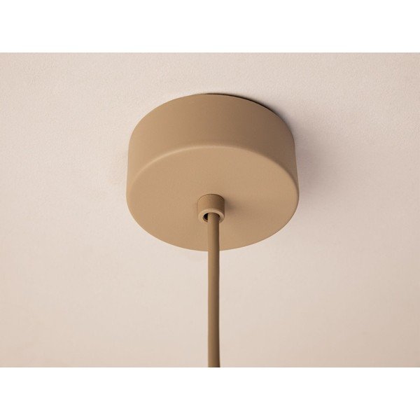 Helepruun metallist ripplamp ø 30 cm Ori - Micadoni-image-4