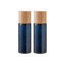 Tumesinine keraamiline pipra- ja soolaveski komplekt  Blue - Bitz