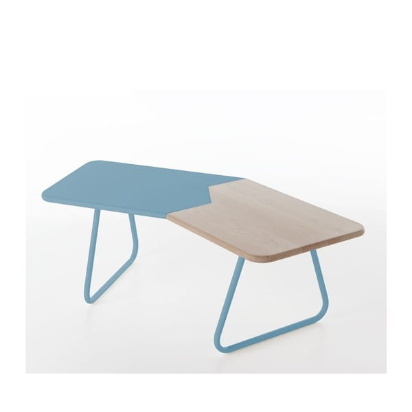 Kávový stolek Briciolo, modrý