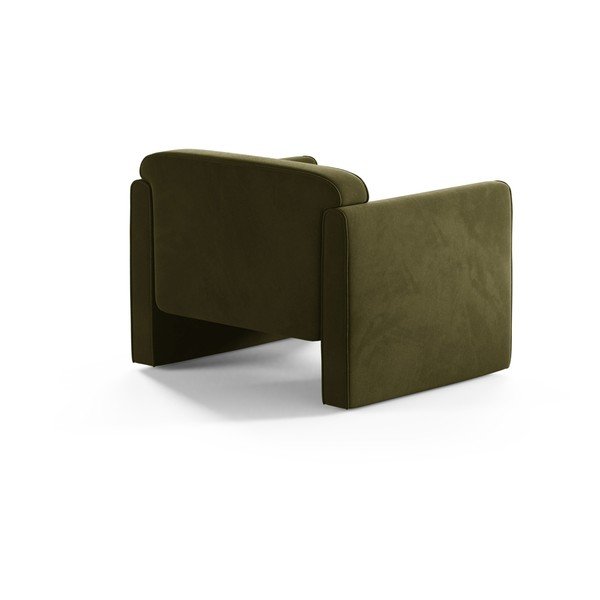 Roheline sametist tugitool Abby - Micadoni-image-2