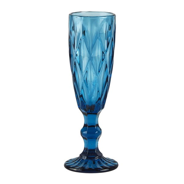 Modrá sklenice na sekt Villa Collection Blue Glass, 200 ml