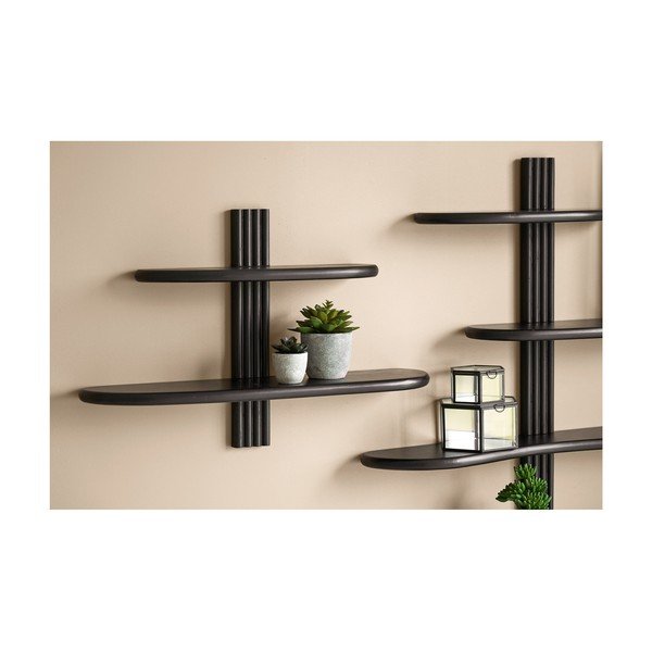 Mustast tammest riiul 65 cm Aliano - House Nordic-image-1