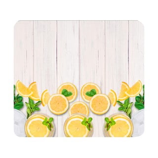 Karastatud klaasist pliidiäärse seina kate 50x56 cm Lemons - Wenko