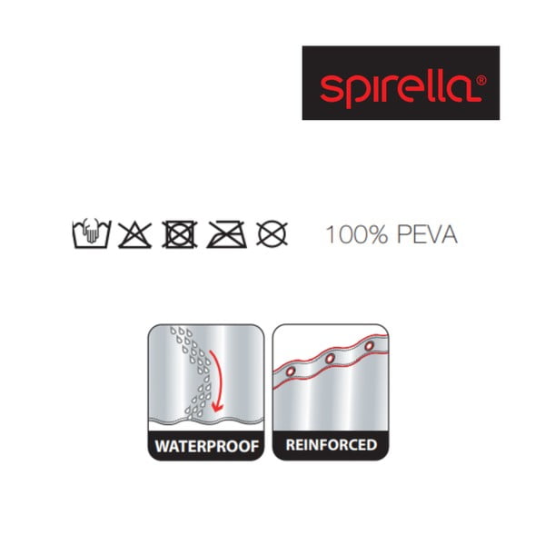 Dušikardin 180x200 cm Kuapa - Spirella-image-1