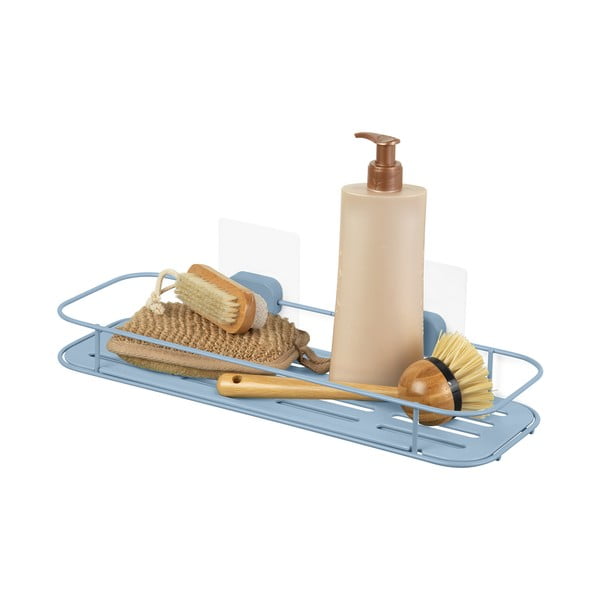 Helesinine isekandev metallist vannitoa riiul Grena - Compactor-image-3