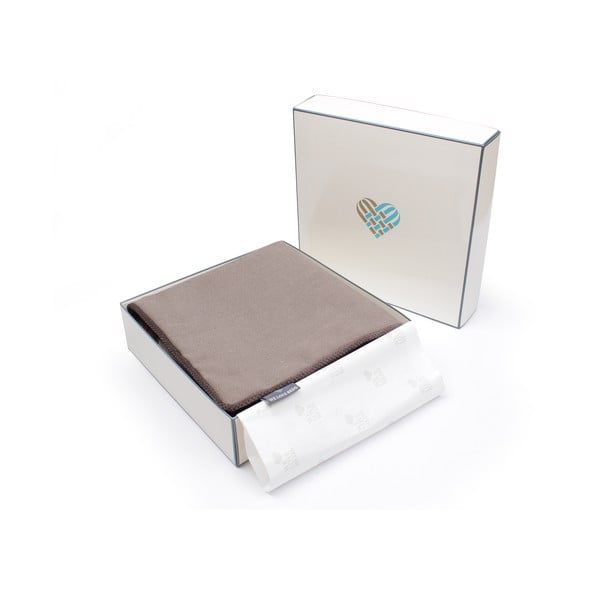 Tumepruun padjapüürileht Dark Chocolate, 50 x 50 cm Flax - WeLoveBeds-image-4