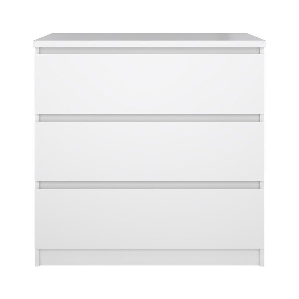 Valge kummut 77x76x50 cm Naia - Tvilum-image-2