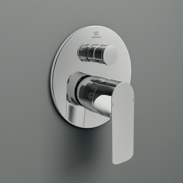  Läikiv hõbedane seinasegisti Connect Air - Ideal Standard-image-2