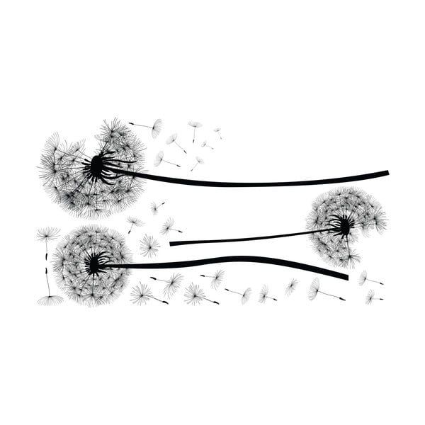 Lendavad võililled seinakleebiste komplekt - Ambiance-image-1